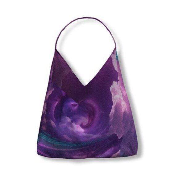 Galactic Interface: Neon Circuitry in the Void Bag - Picture 2 of 2